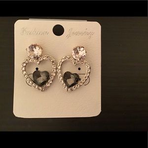 Heart Stud Earrings